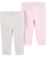 Baby 2-Pack Cotton Pants