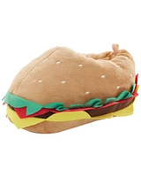 Cheeseburger Slipper Shoes