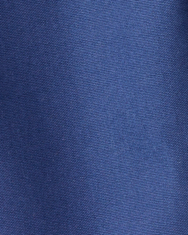 Baby Boy Cotton Pull-On Fashion Pants - Navy