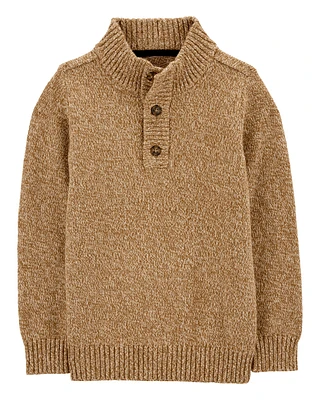 Kid Pullover Ribbed Sweater