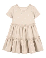 Toddler Floral Short-Sleeve Dress