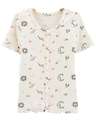 Button-Up Tee