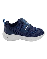 Toddler Dinosaur Light-Up Athletic Sneakers - Navy