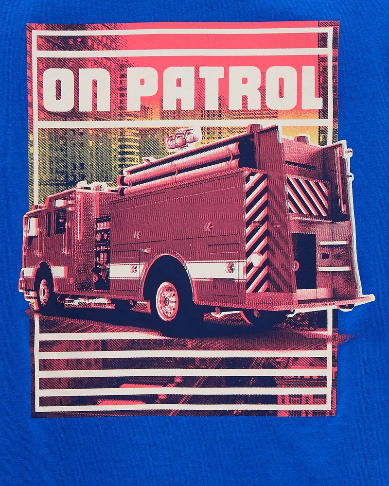 Firetruck Patrol Graphic Tee