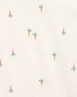 Baby 5-Pack Vegetables Sleeveless Bodysuits - Ivory