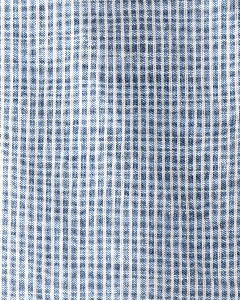 Toddler Boy Button-Front Shirt Made with Organic Cotton