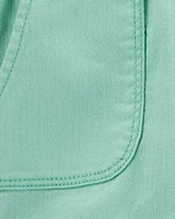 Baby Pull-On Twill Shorts