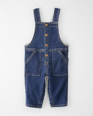 Baby Organic Cotton Denim Overalls