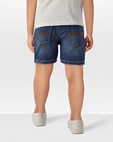 Toddler Pull-On Denim Shorts - Navy