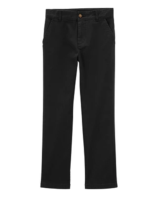 Kid Flat-Front Dress Pants