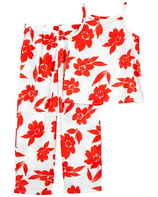 2-Piece Floral Loose Fit Pyjamas