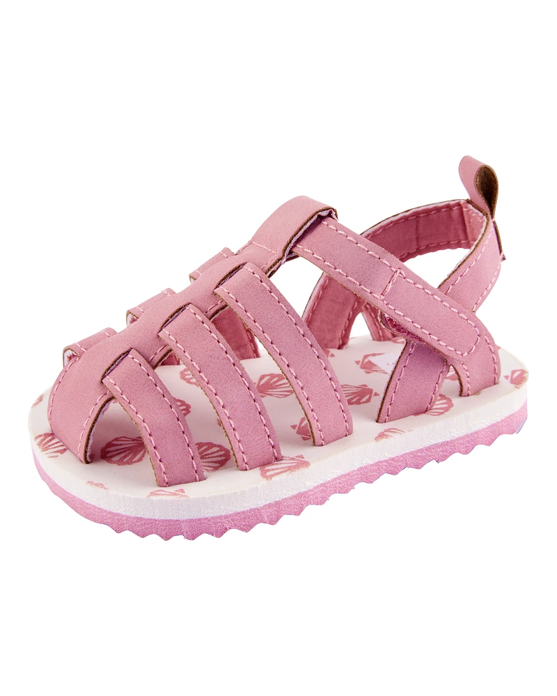 Baby Fisherman Sandals - Pink