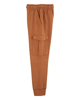 Kid Pull-On Knit Cargo Pants