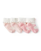 2-Pack Bow Booties