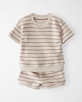 Baby Striped Organic Cotton 2-Piece Set