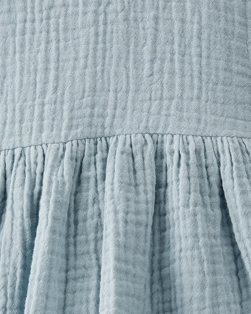 Baby Organic Cotton Gauze Dress