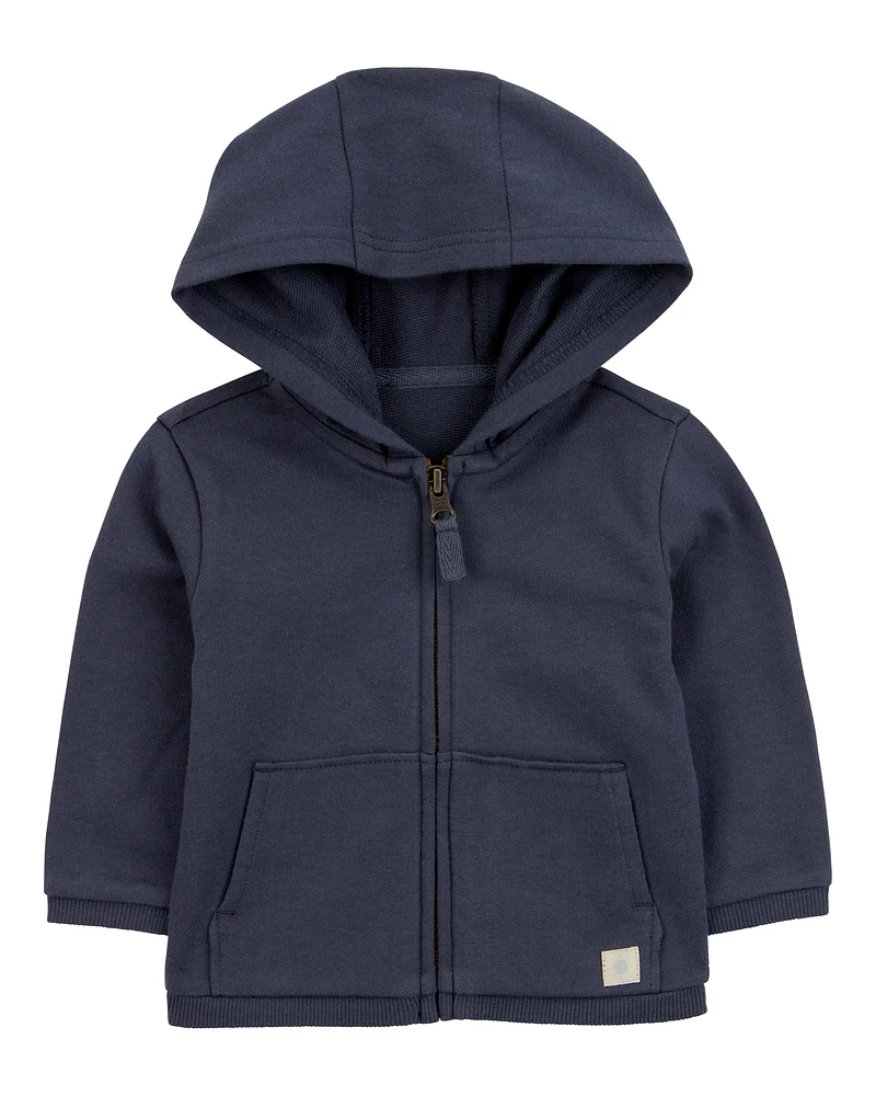 Baby Zip-Up French Terry Hoodie