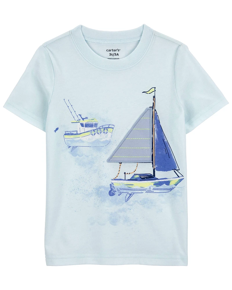 Toddler Sailboat Graphic Tee