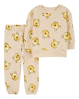 Toddler 2-Piece Winnie The Pooh Sweatshirt & Pant Set