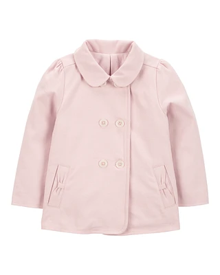 Baby Cotton Woven Jacket - Pink