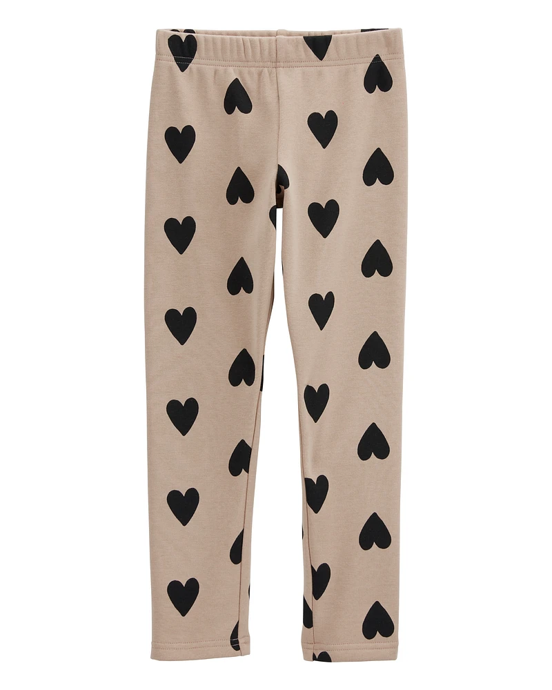 Kid Heart Cozy Fleece Leggings