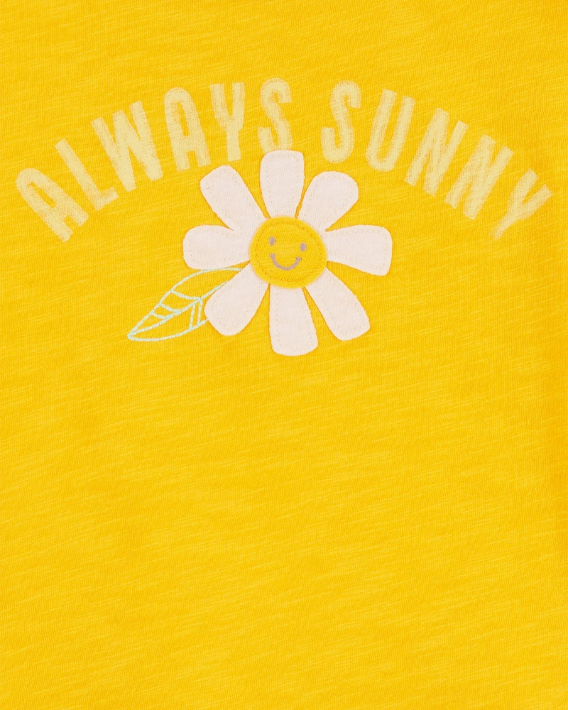 Always Sunny Flower Tee