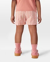 Toddler Gingham Shorts Made With Organic Cotton