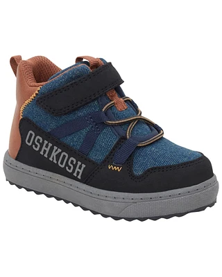 Toddler Denim Logo Sneakers