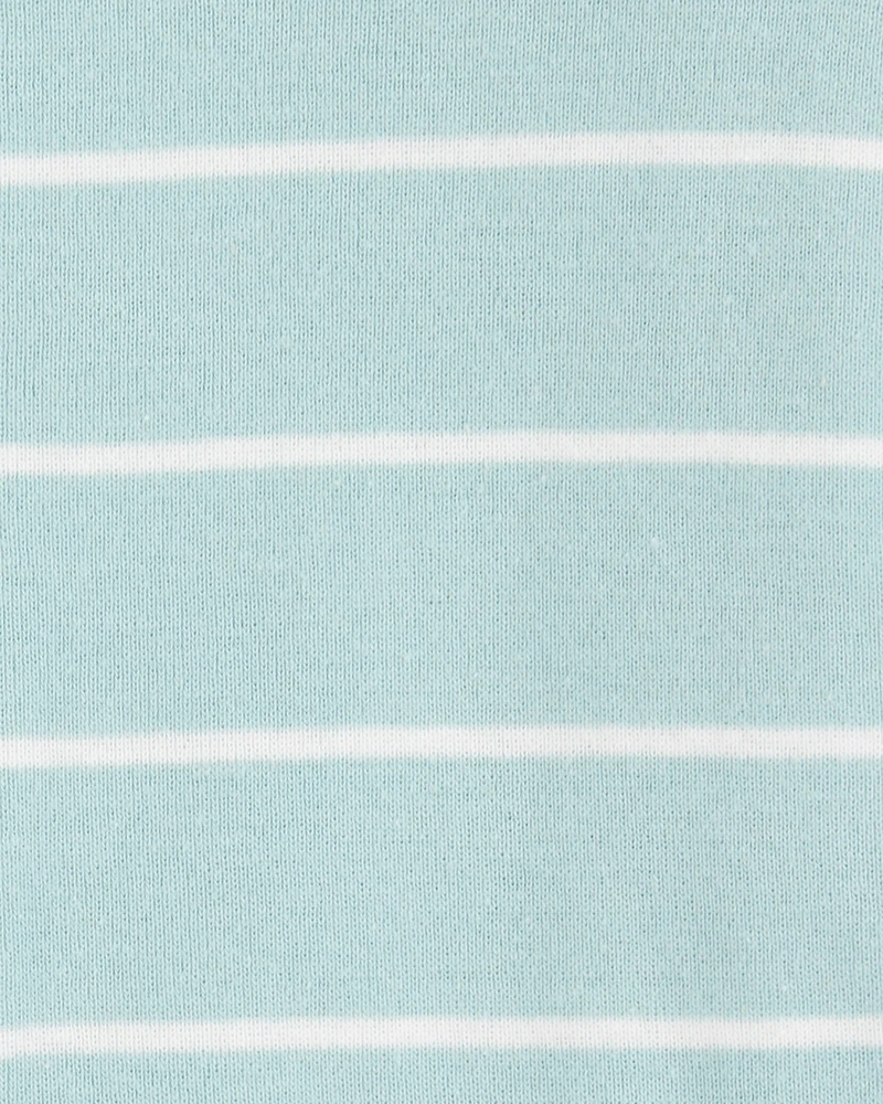 Toddler 1-Piece Striped 100% Snug Fit Cotton Romper Pyjamas