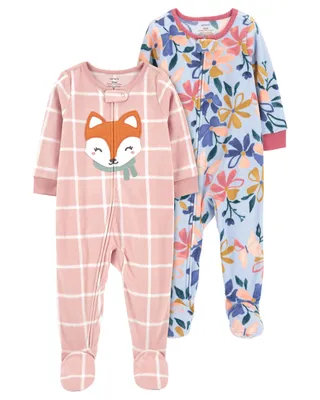Toddler 2-Pack 1-Piece Pyjamas
