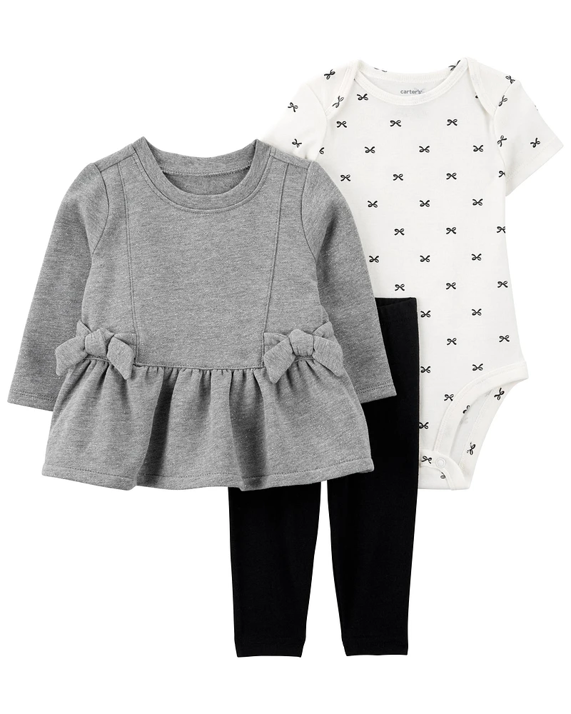 Baby 3-Piece Little Cardigan Set