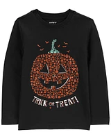 Toddler Halloween Pumpkin Graphic Tee