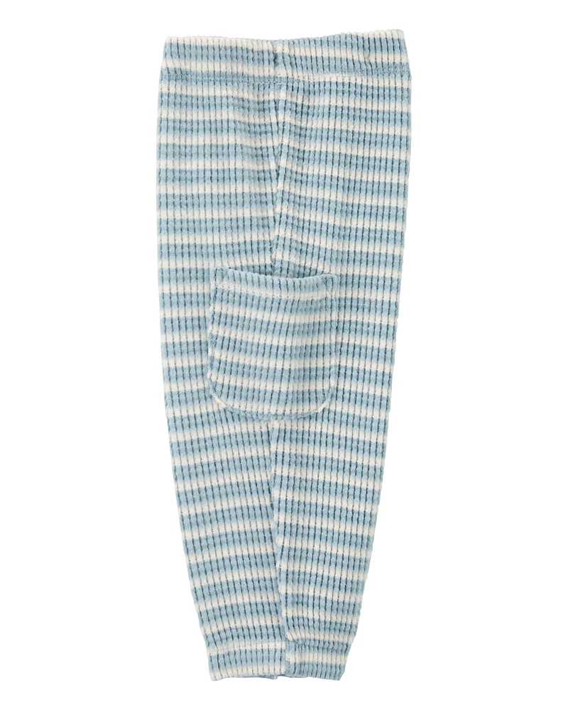 Baby Striped Pull-On Thermal Pants