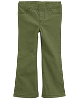 Baby Flare Pull-On Twill Pants