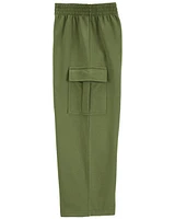 Kid Pull-On French Terry Cargo Pants