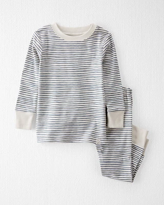 Baby Organic Cotton Pyjamas Set Stripes