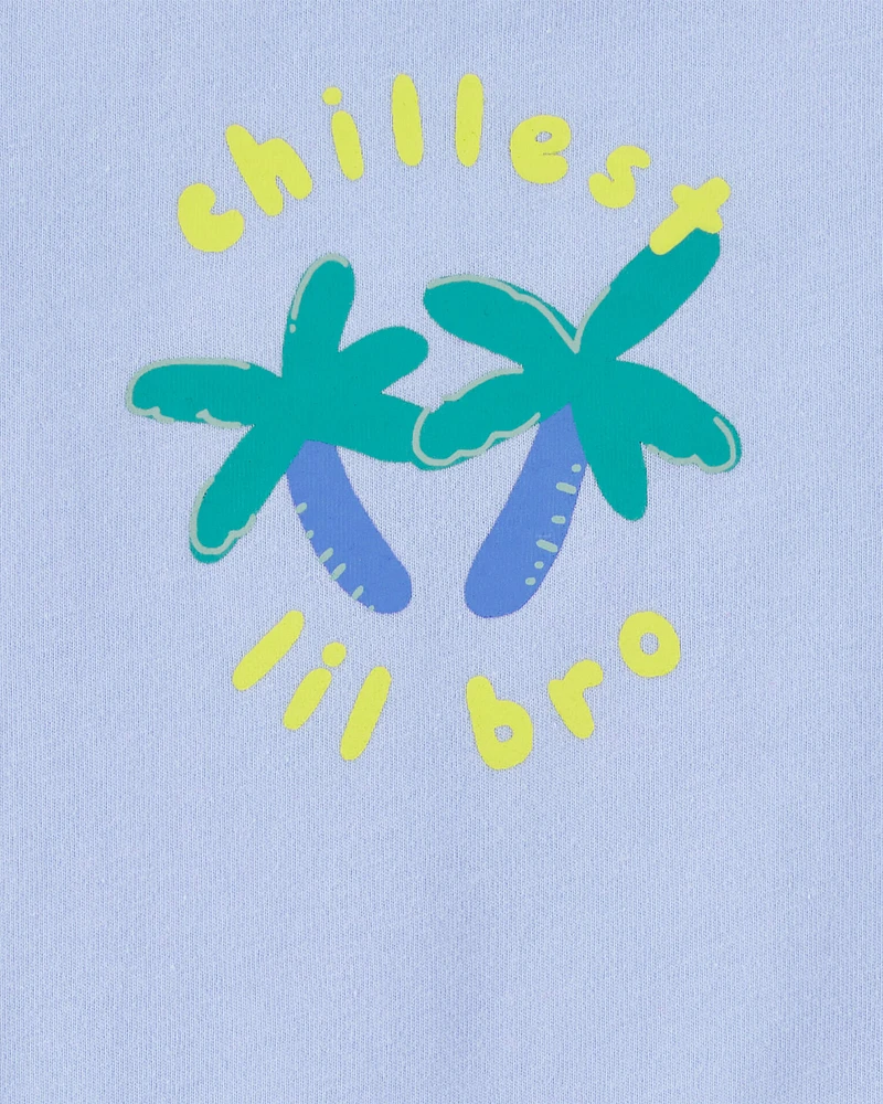 Baby Chillest Lil Bro Sleeveless Bodysuit
