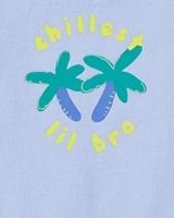 Baby Chillest Lil Bro Sleeveless Bodysuit