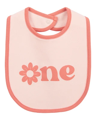 Baby 1st Birthday Teething Bib