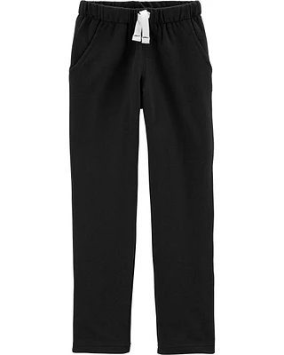 Pull-On French Terry Pants