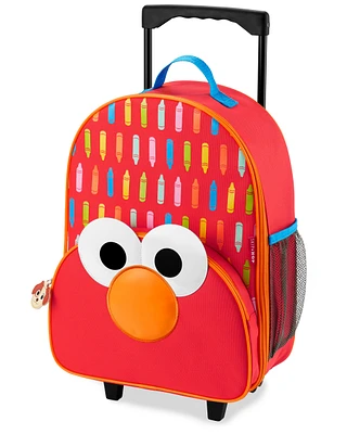 Sesame Street Toddler Kids Carry-On Rolling Luggage - Elmo