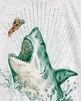 Shark Graphic Pyjama Tee