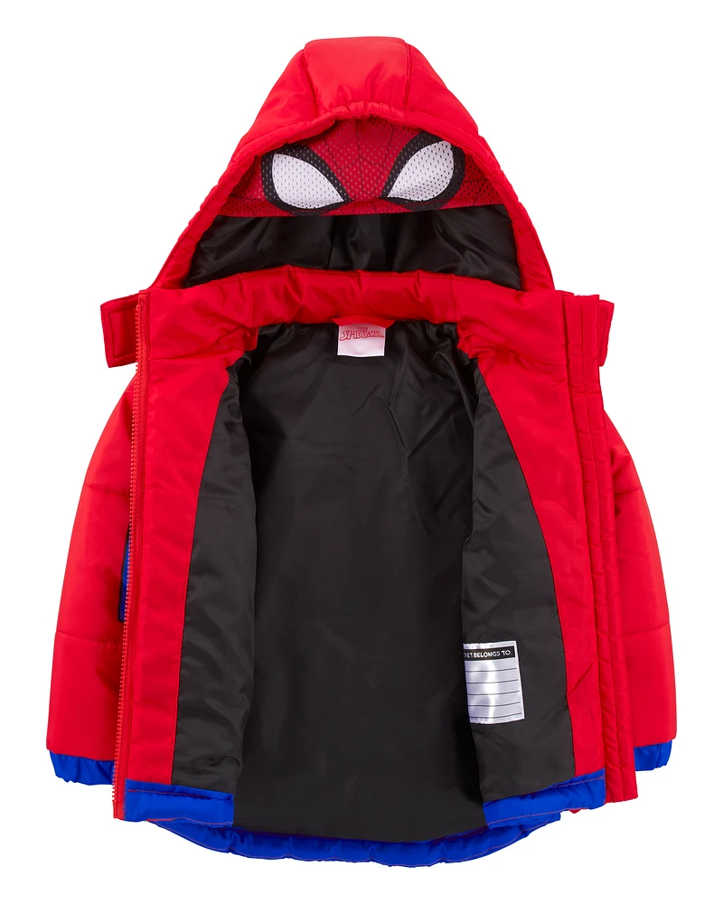 Toddler Spider-Man Puffer Jacket