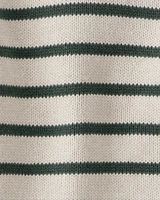 Baby 2-Piece Organic Cotton Sweater Knit Set Stripes