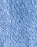 Baby Organic Cotton Chambray Overalls