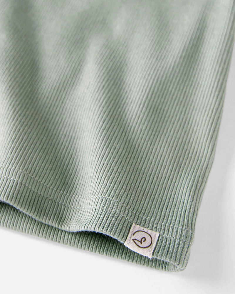 Baby Organic Cotton Pyjamas Set Green