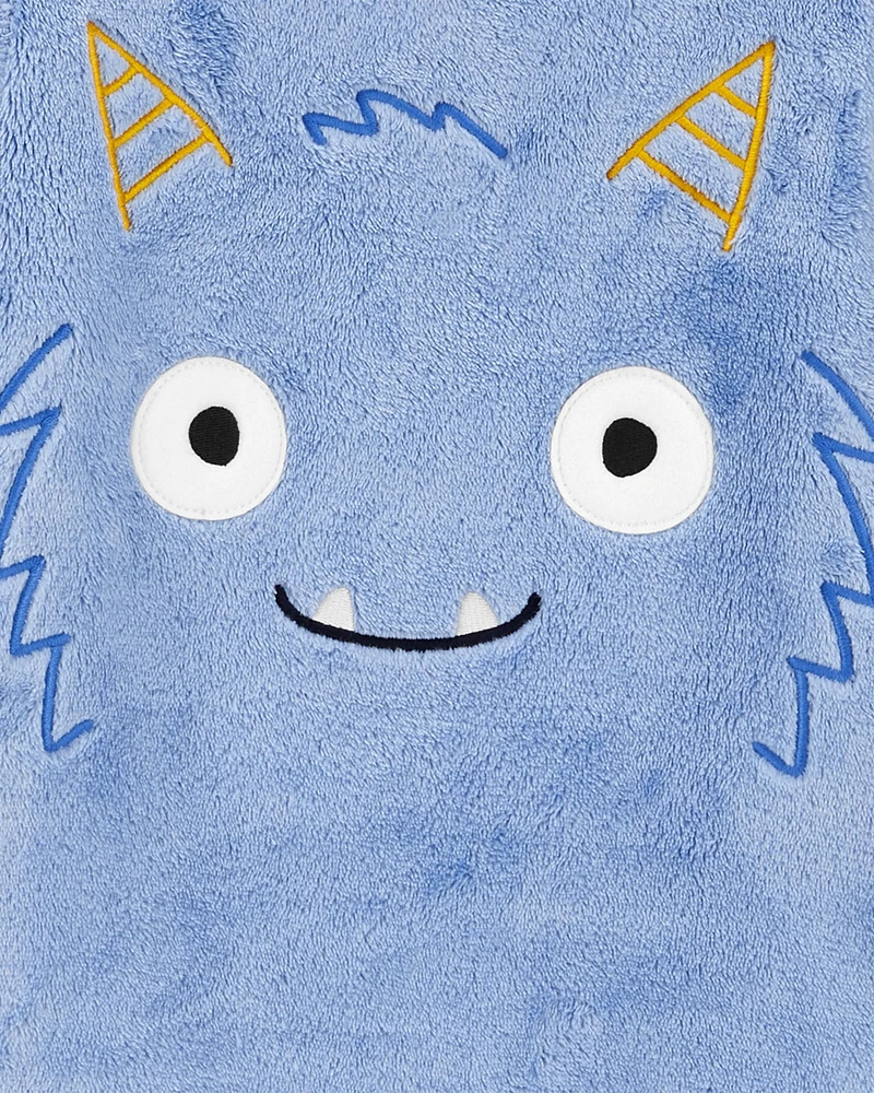 Toddler 2-Piece Fuzzy Velboa Monster Pyjamas