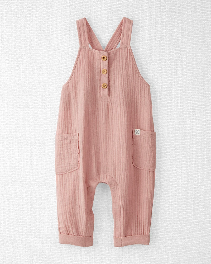 Baby Organic Cotton Gauze Overalls