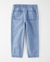 Toddler Organic Cotton Chambray Pants