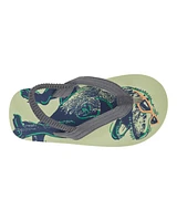 Dinosaur Flip Flops
